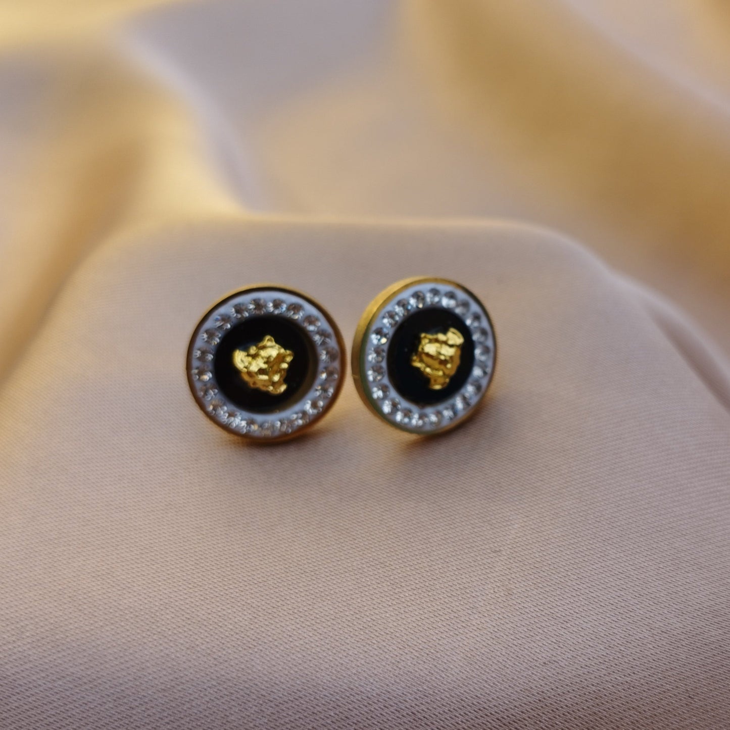 Versace Earings Black