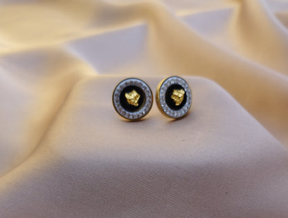 Versace Earings Black