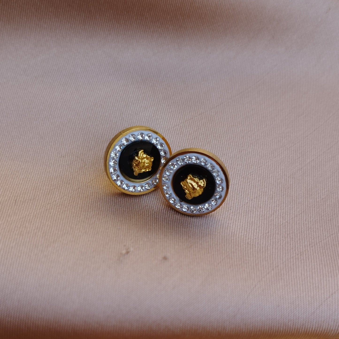 Versace Earings Black