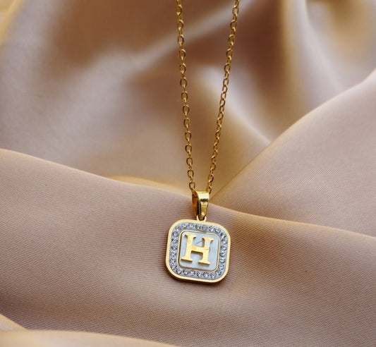 Hermes Necklace White