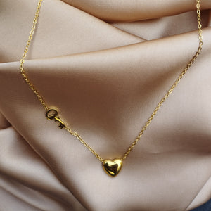 Heart Key Necklace