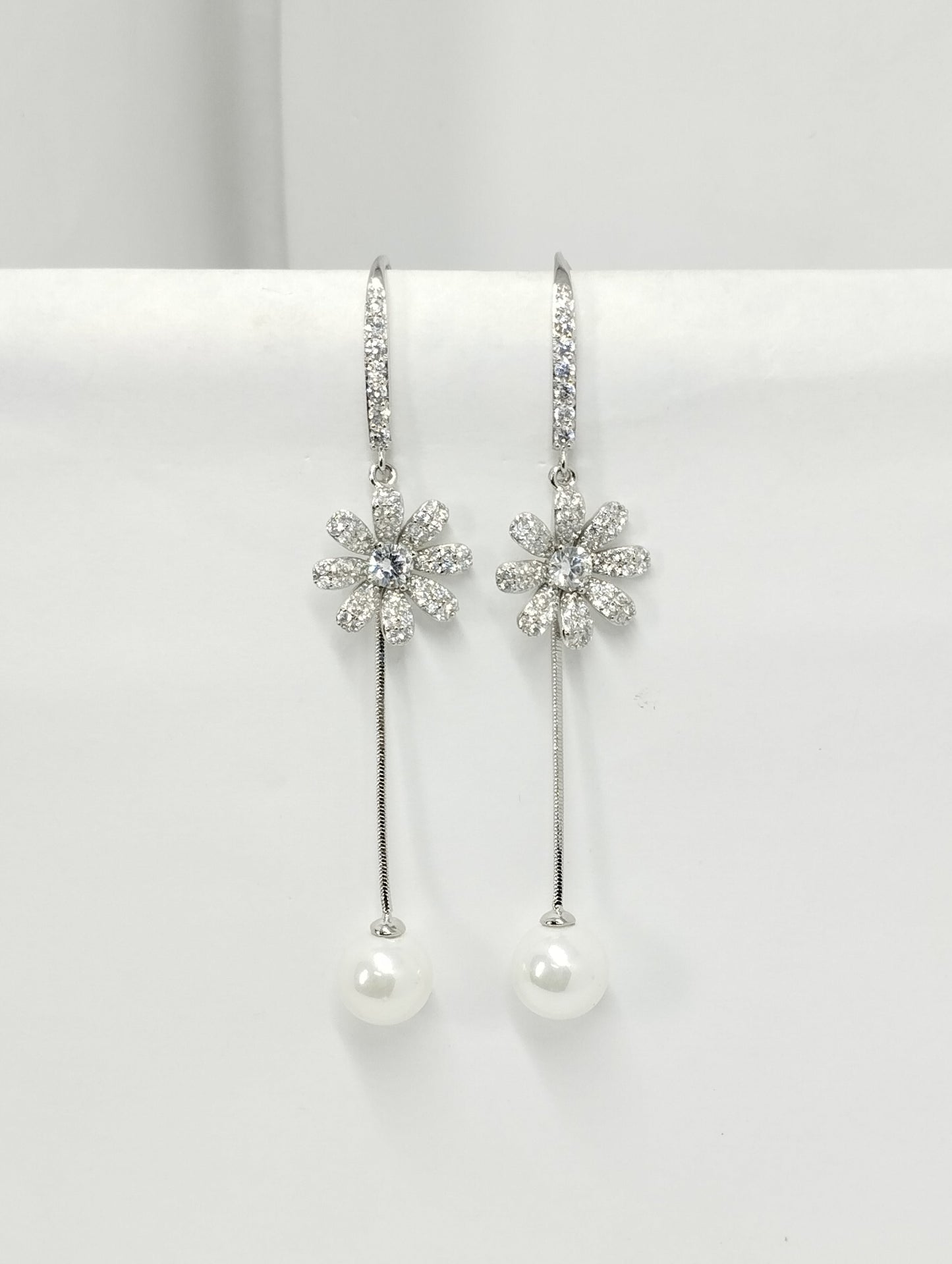 Pearl Perfection Silver Earings