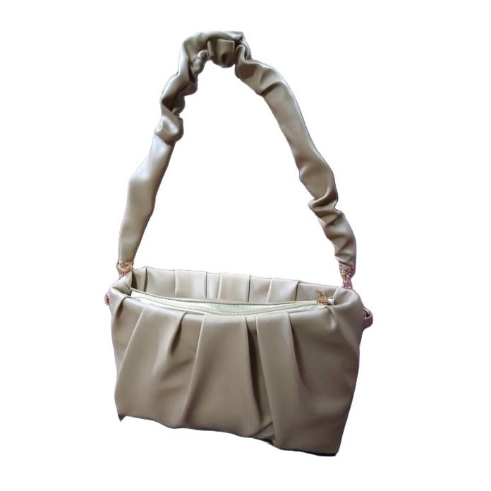 Wrinkle Shoulder Hand Bag